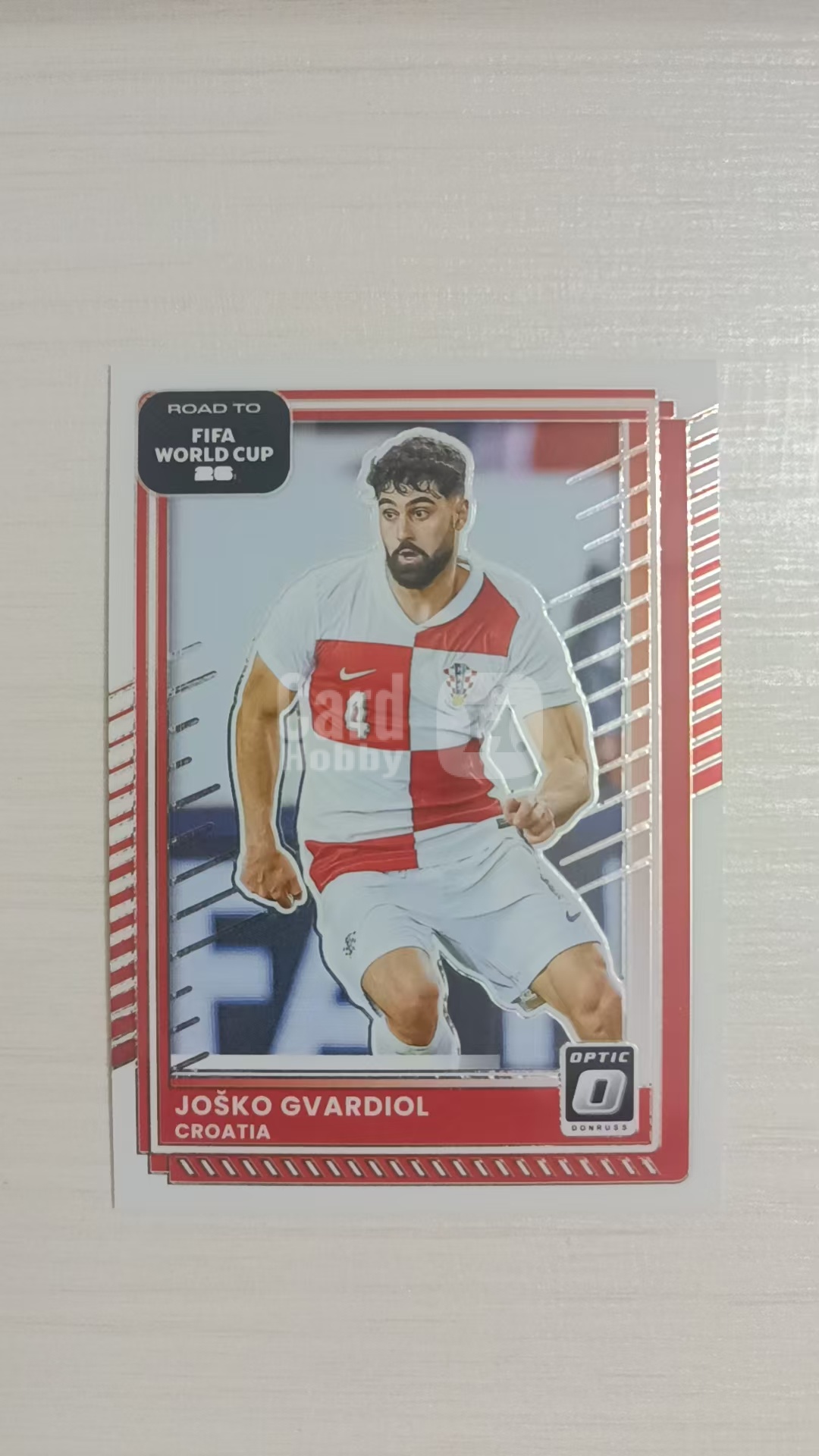 2025-26 Panini Donruss Road to World Cup Josko Gvardiol 世界杯之路 克罗地亚 格瓦迪奥尔 不保卡品{RKO拍卖+回收+抵押}A9
