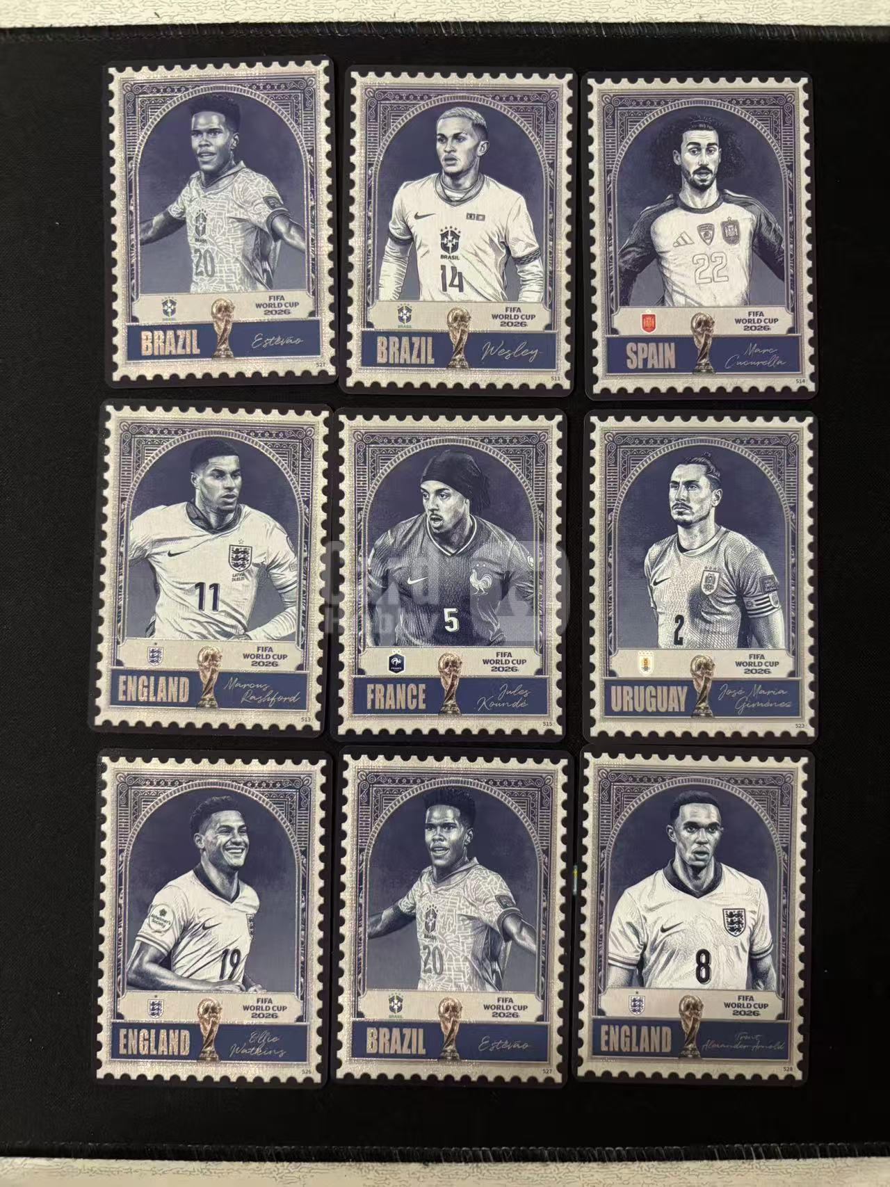 【星辰】2026 Panini 卡游 FIFA WORLD CUP 世界杯 邮票卡 10元包 薄卡 巴西 阿斯特旺 韦斯利 西班牙 库库雷利亚 拉什福德 孔德 希门尼斯 英格兰 沃特金斯 实卡精美