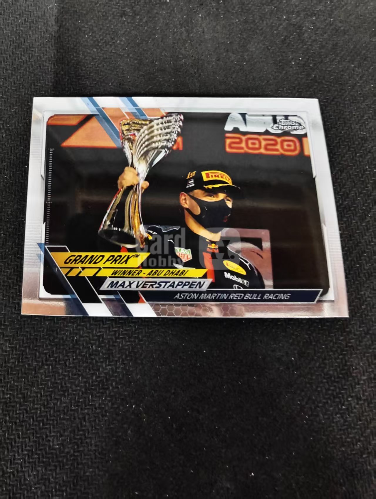 2021 Topps Chrome Max Verstappen F1 维斯塔潘 红牛 划痕 边角瑕疵 #154