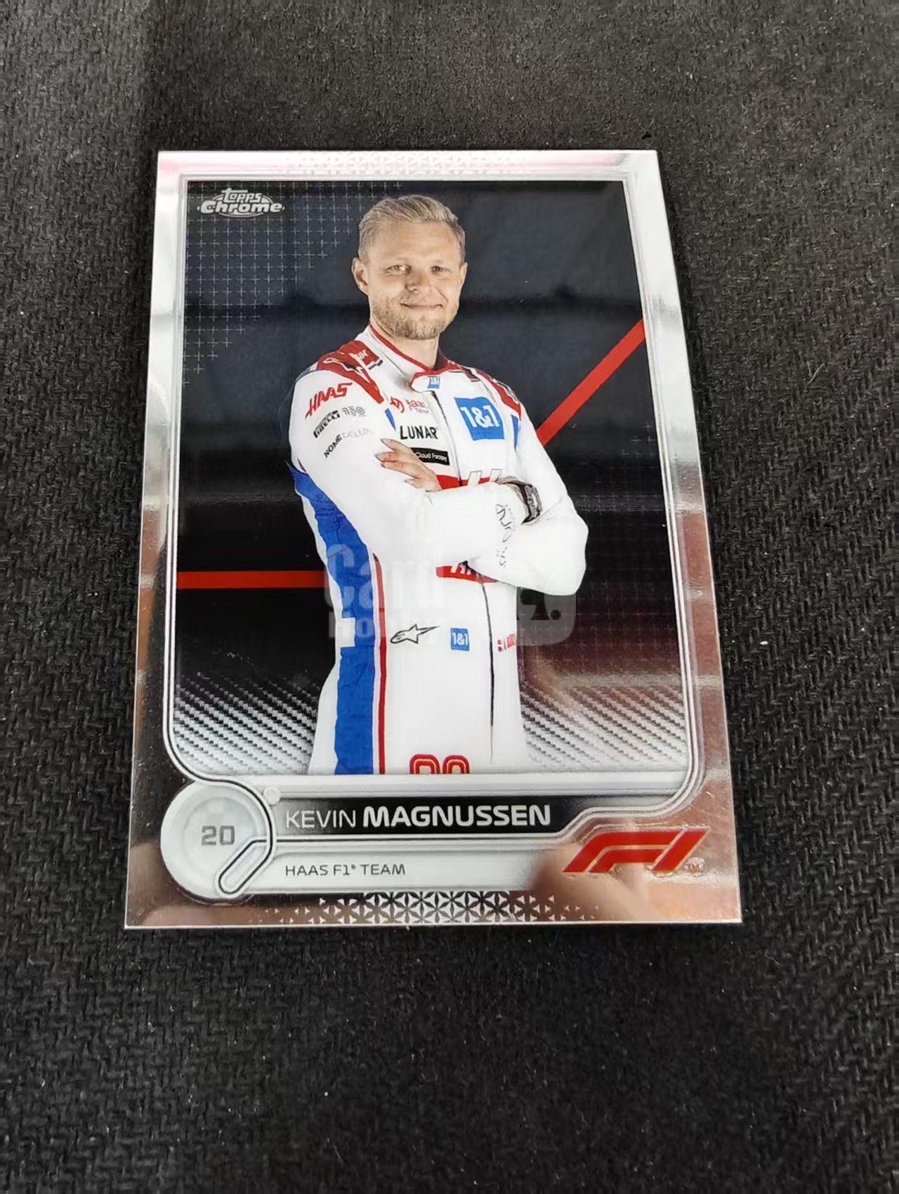 2022 Topps Chrome F1 Kevin Magnussen 凯文 马格努森 哈斯 划痕 边角瑕疵#73