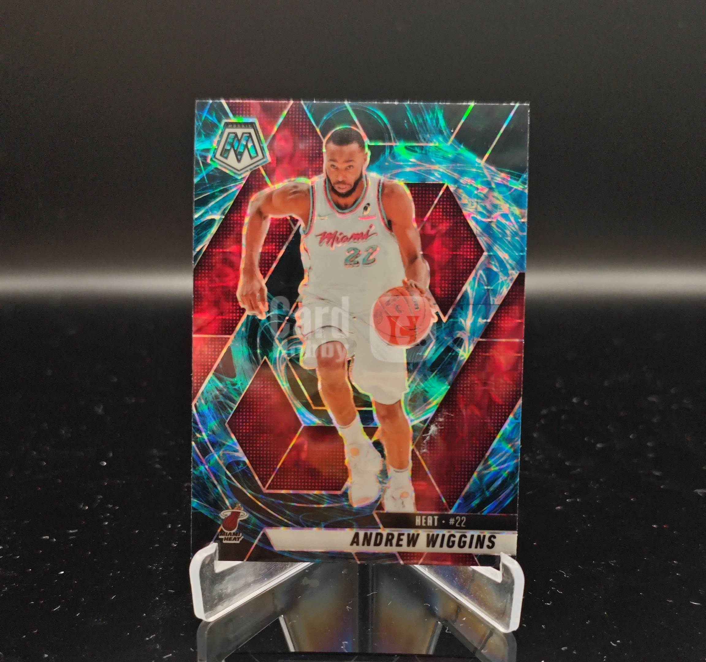 2024-25 Panini Mosaic Andrew Wiggins #175 帕尼尼 马赛克 维金斯 迈阿密热 折射 卡品如图