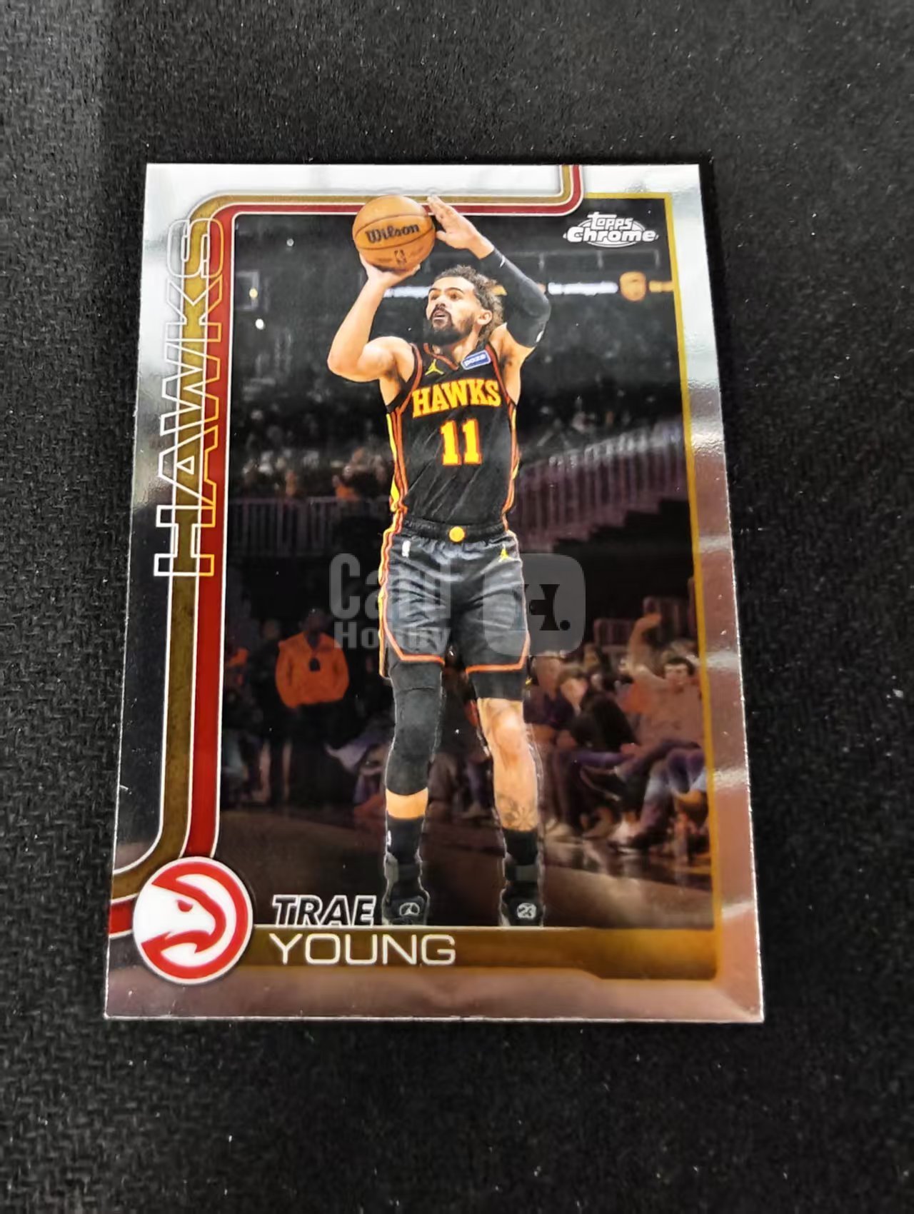 2026 Topps Chrome Update Trae Young 老鹰 吹杨 纽约市长 特雷杨 TCU 划痕 边角瑕疵 #36