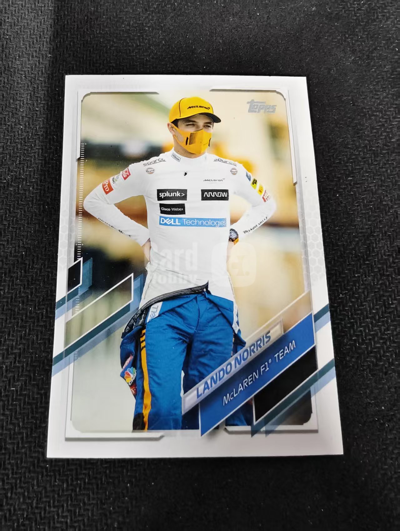 2021 TOPPS CHROME LANDO NORRIS F1 赛车 迈凯伦车队 兰多诺里斯 划痕 边角瑕疵 @52