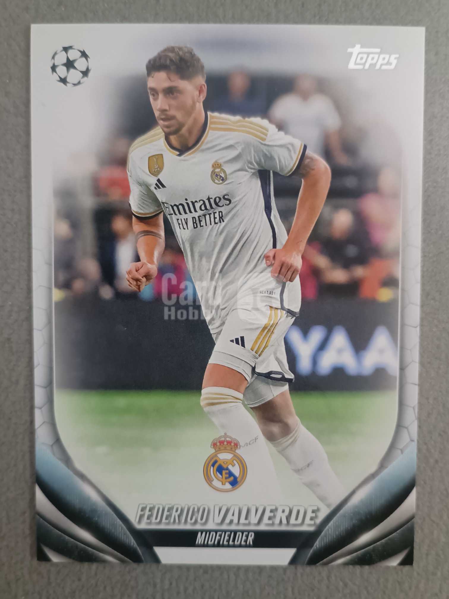 2024 Topps UEFA Champions League Federico Valverde 【接代拍】欧战UCC base 纸卡 费德里科·巴尔韦德 乌拉圭🇺🇾 皇家马德里 拉科鲁尼亚