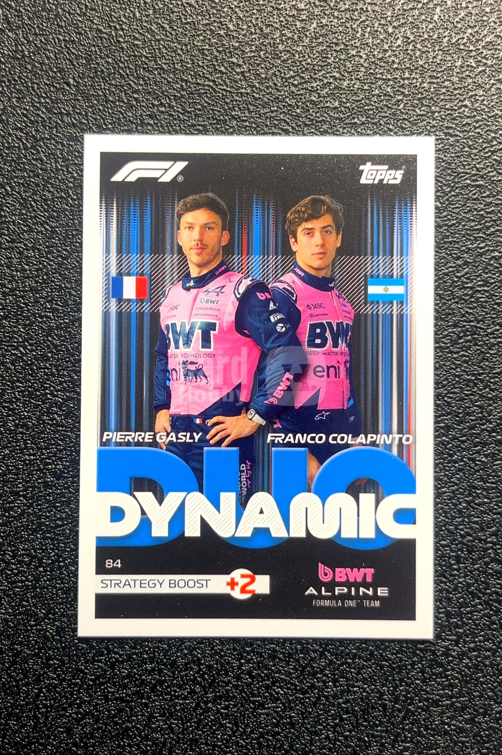 【小白1%代卖】2026 Topps Turbo Attax 游戏版 F1 Dynamic Duo 双人特卡 Pierre Gasly 皮埃尔·加斯利 卡品如图 高价值 #84 0018#544