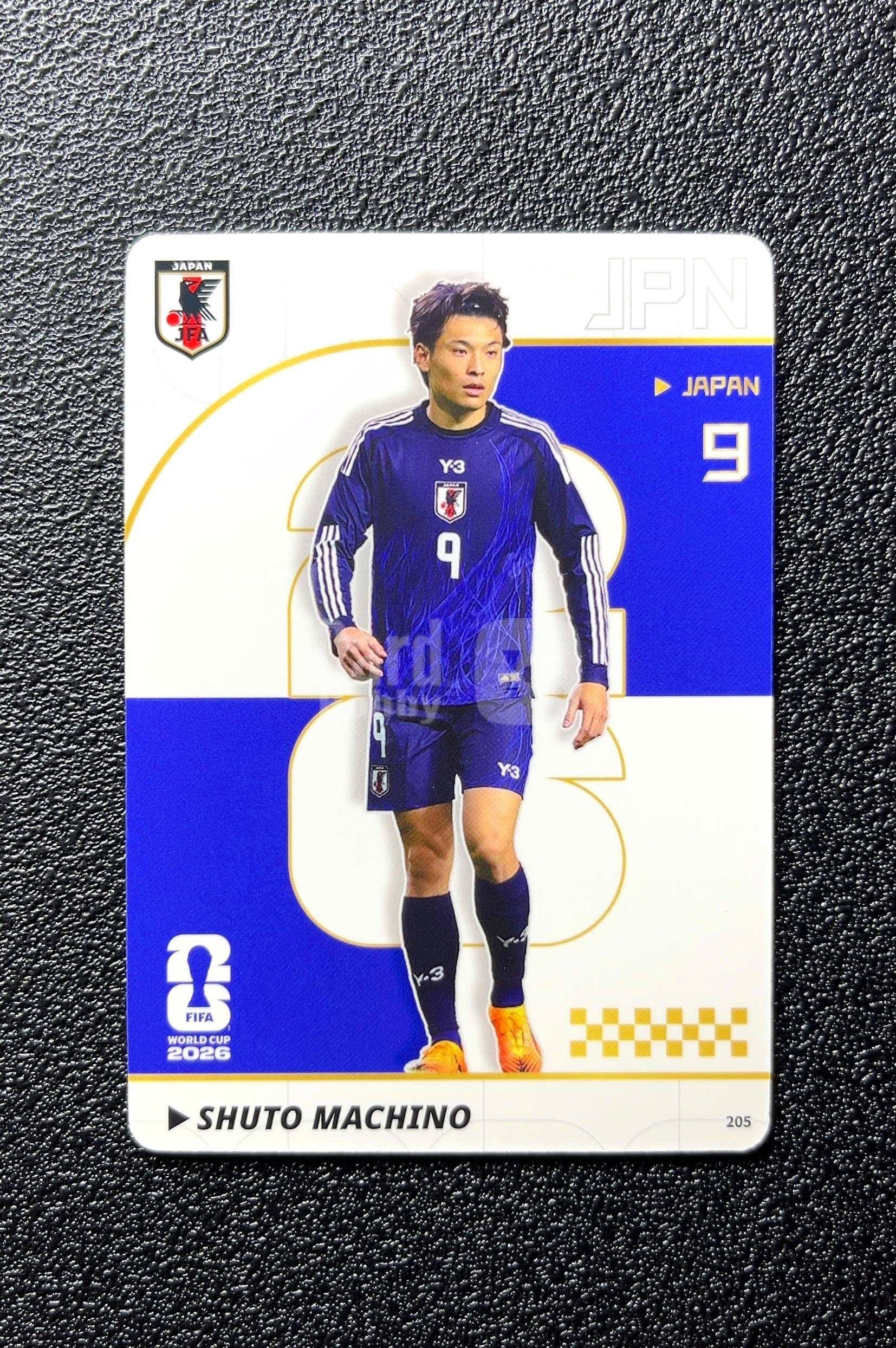 【小白1%代卖】2026 Panini 卡游世界杯 Shuto Machino 真野祐太 卡品如图 高价值 #205 JAPAN 日本 0712