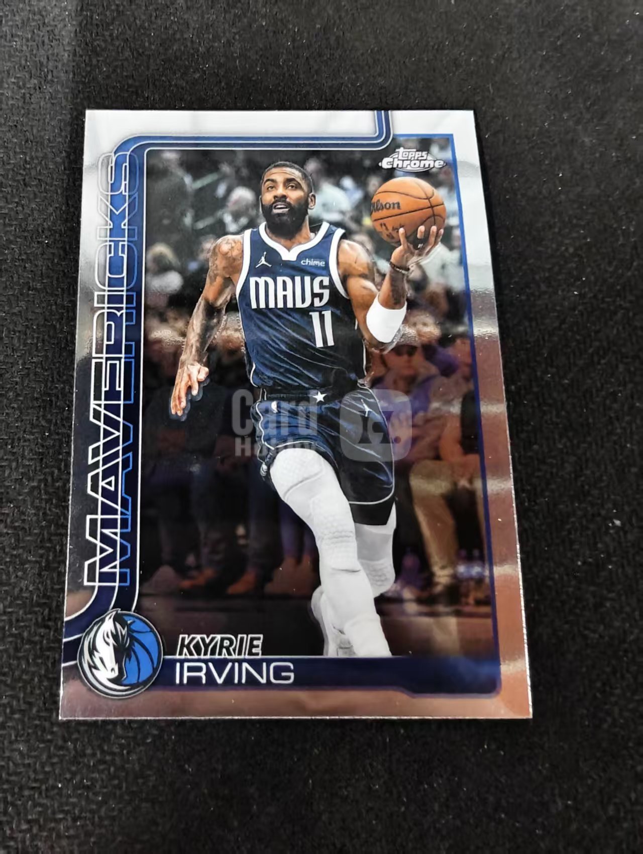 2026 Topps Chrome Update 独行侠 Kyrie Irving 凯里 欧文 TCU 划痕 边角瑕疵 #3
