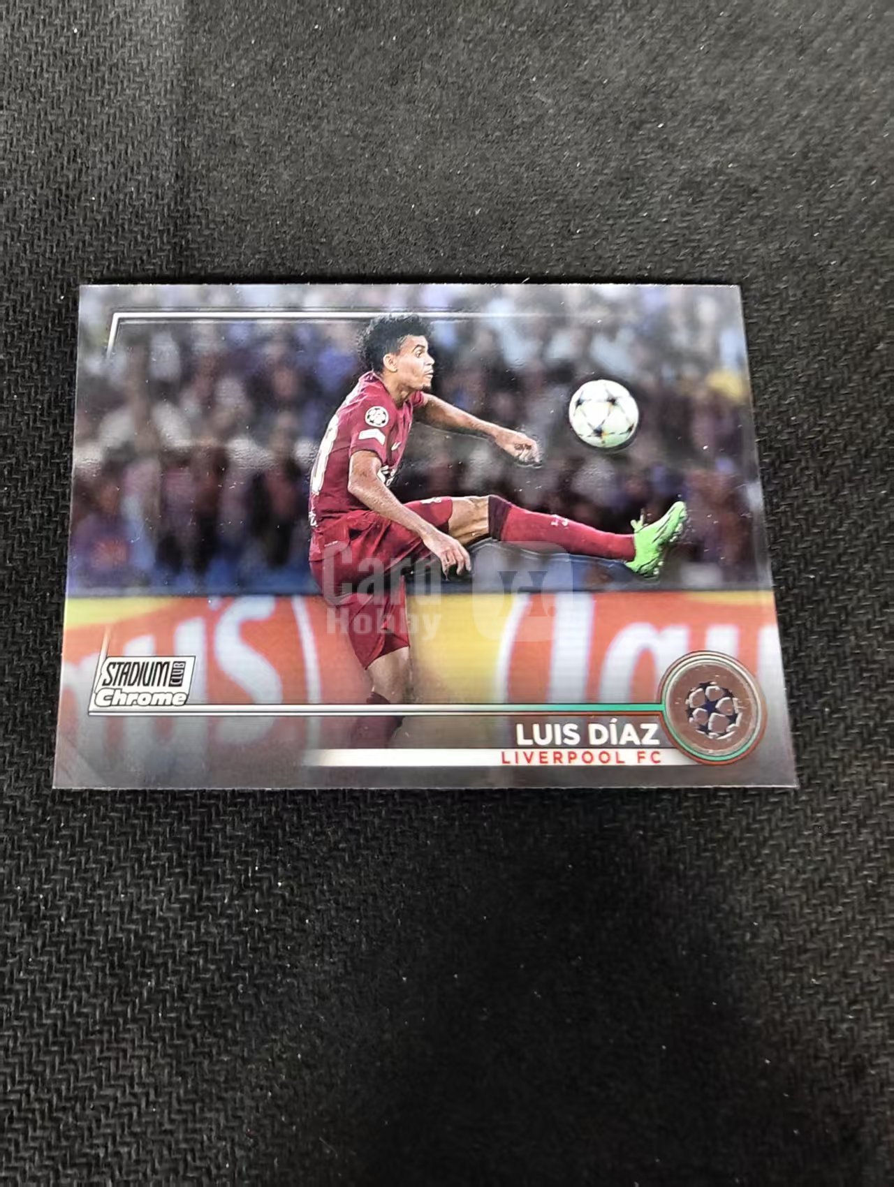 【可合并,不累计】2023 Topps Stadium Club Chrome luis diaz 迪亚斯 利物浦 欧冠 竞技场 不保卡品 介意勿拍 #75