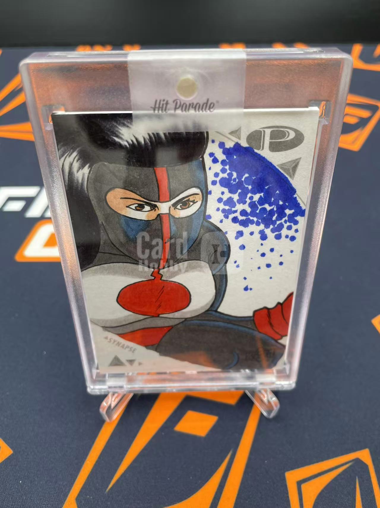 2019 Marvel (MCU) Upper Deck 漫威 Premier 大铁盒 手绘卡 Sketch 【缇缇代拍】 1/1编 Synapse 突触 画师 亲笔签名 值得收藏 天空城