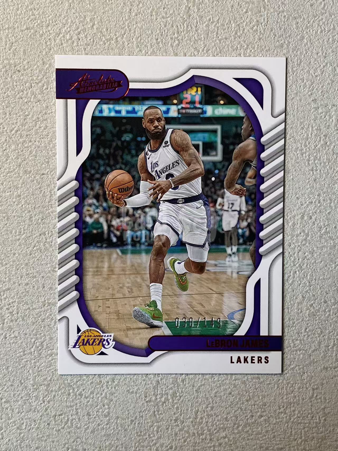 2022-23 Panini Chronicles LeBron James 编年史 湖人 勒布朗 詹姆斯 老詹 /149编 经典选图 收藏必备