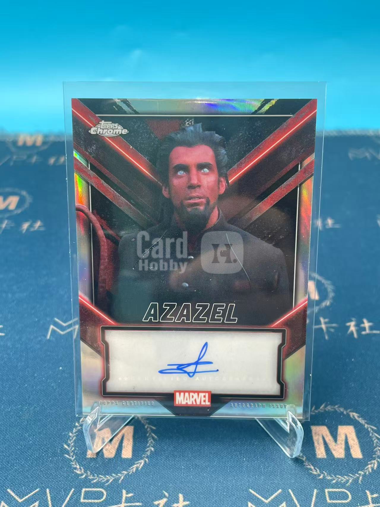 2025 Topps Marvel (MCU) 漫威 Deadpool 死侍 Chrome 【MVP拍卖】 银折射 红魔鬼 Azazel 签字 ...