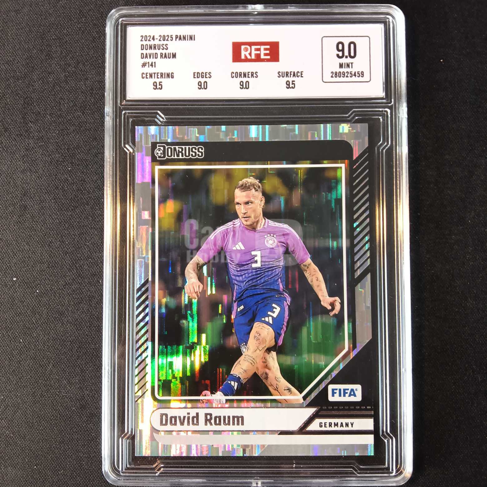 2024-25 Panini Donruss 劳姆 评级卡 德国 折射 实卡精美稀有 品质保障 投资收藏必备 保值回购 详情见说明 【蓝色星球】