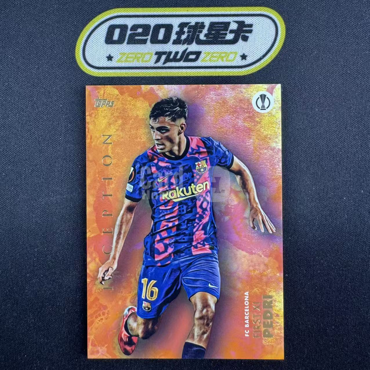 2021-22 Topps Inception Pedri 盗梦 佩德里 最佳十一人 Base 巴萨(OSORA)