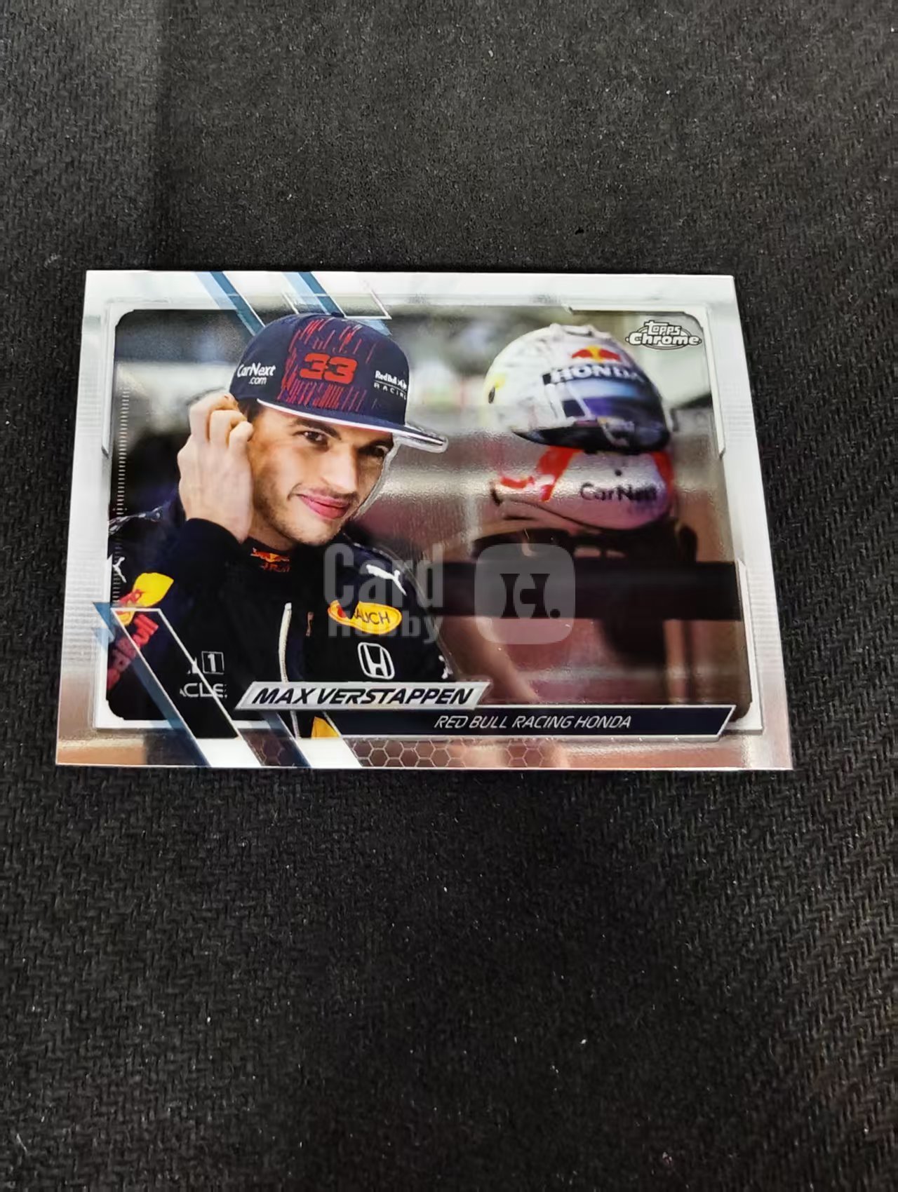 2021 Topps Chrome Max Verstappen F1 维斯塔潘 红牛 划痕 边角瑕疵 #43