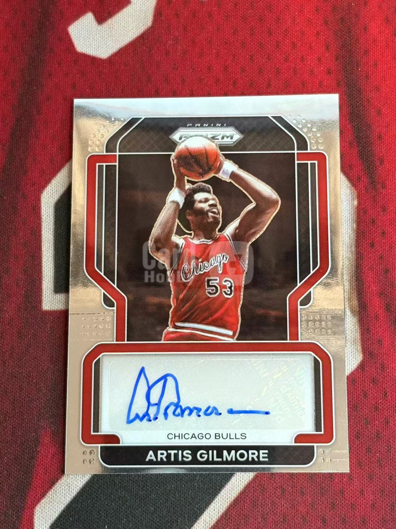 2021-22 PANINI PRIZM PZ系列 Artis Gilmore 公牛名宿 火车头 阿蒂斯吉尔摩尔 签字卡 专收凑套必备【烂臭嘴拍卖】