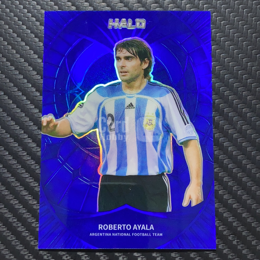 【小牛代拍】2025 Herock Halo Roberto Ayala 闹翻天 阿根廷国家队盒 罗伯托 阿亚拉 68/99编 蓝折 卡品如图(男)