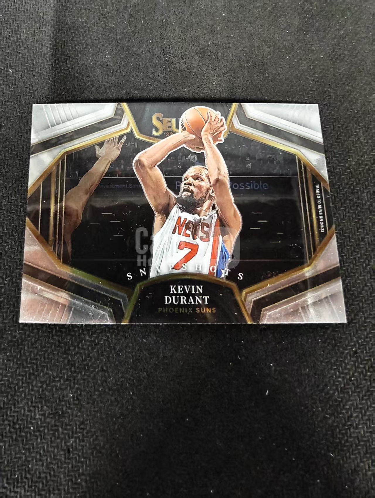 【可合并,不累计】2022-23 Panini Select Kevin Durant Select 太阳 凯文 杜兰特 死神 KD 特卡 划痕 边角瑕疵 #8