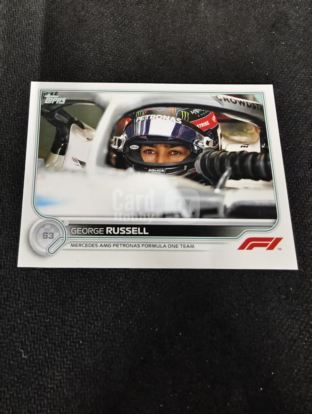 2022 Topps Chrome F1 George Russell 乔治 拉塞尔 梅奔 划痕 边角瑕疵@19