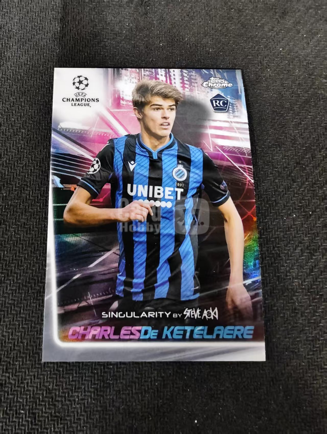 【可合并,不累计】2021 Topps Chrome charles de ketelaere 布鲁日 德凯特莱尔 德凯特拉雷 新秀 欧冠 银折 不保卡品 介意勿拍