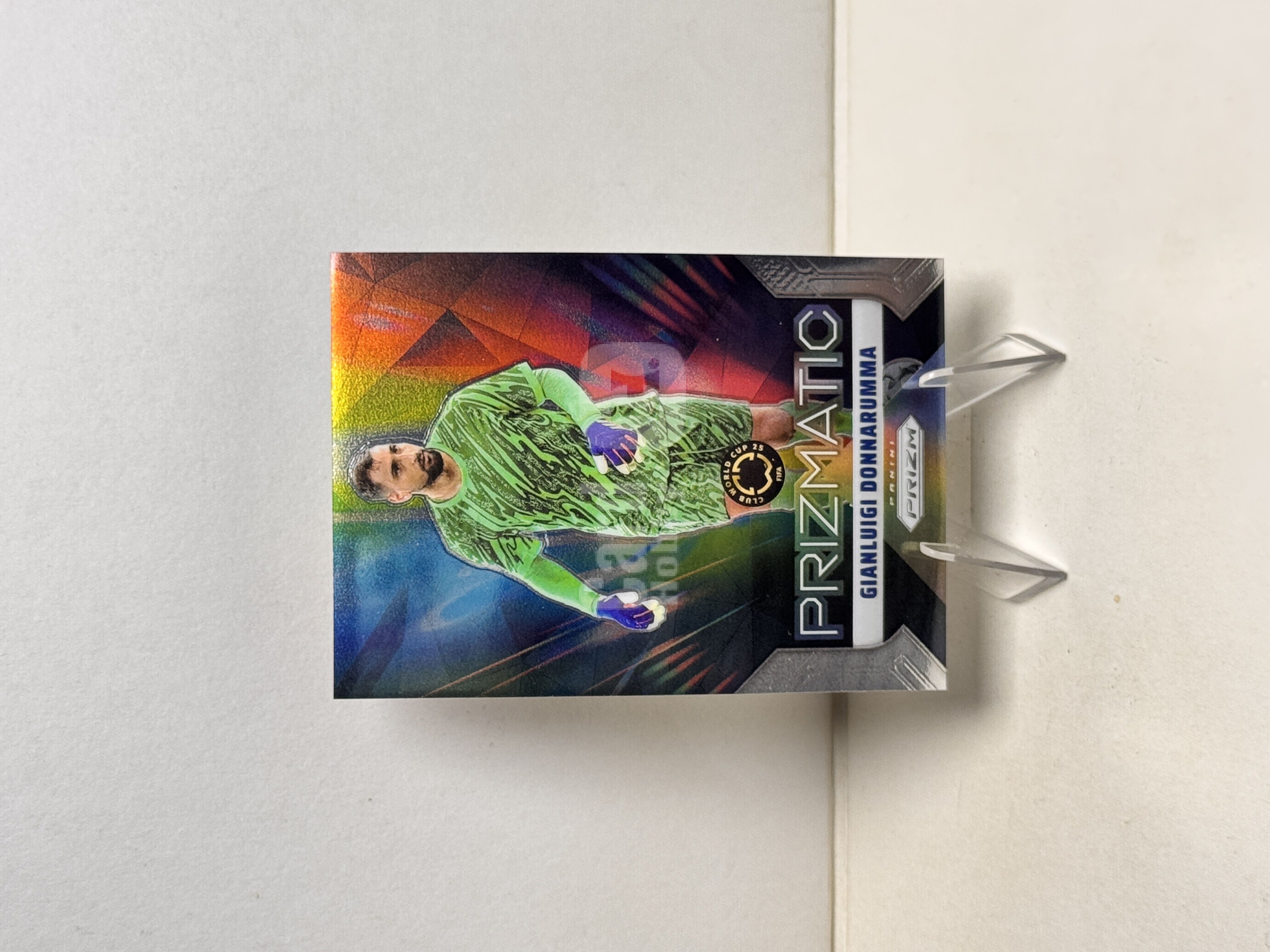 2025 Panini FIFA Club World Cup Gianluigi Donnarumma 世俱杯PZ 多纳鲁马 巴黎 意大利 Prizmatic 棱镜特卡 卡品如图【星爷代拍】H1-3