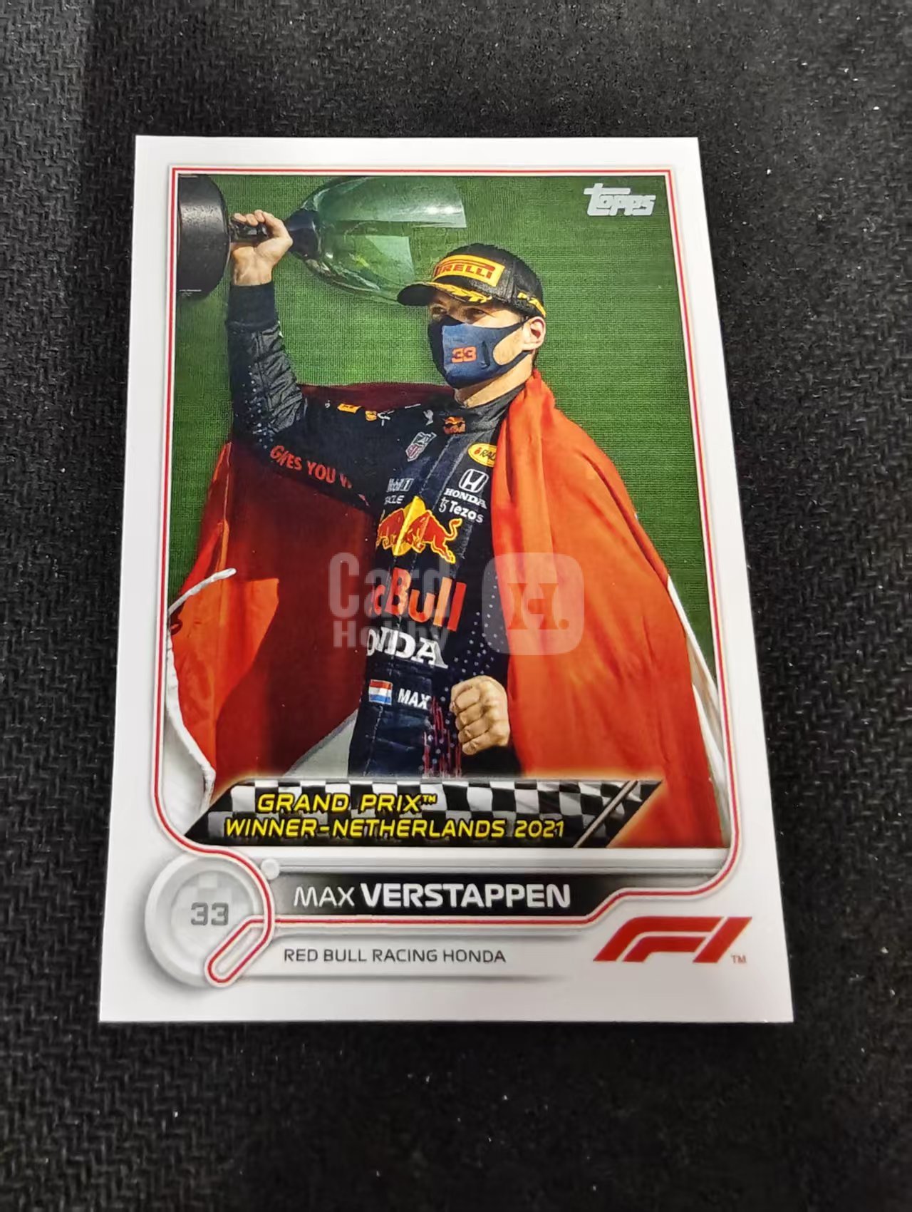 2022 Topps Chrome F1 Max Verstappen 维斯塔潘 红牛 划痕 边角瑕疵 @163