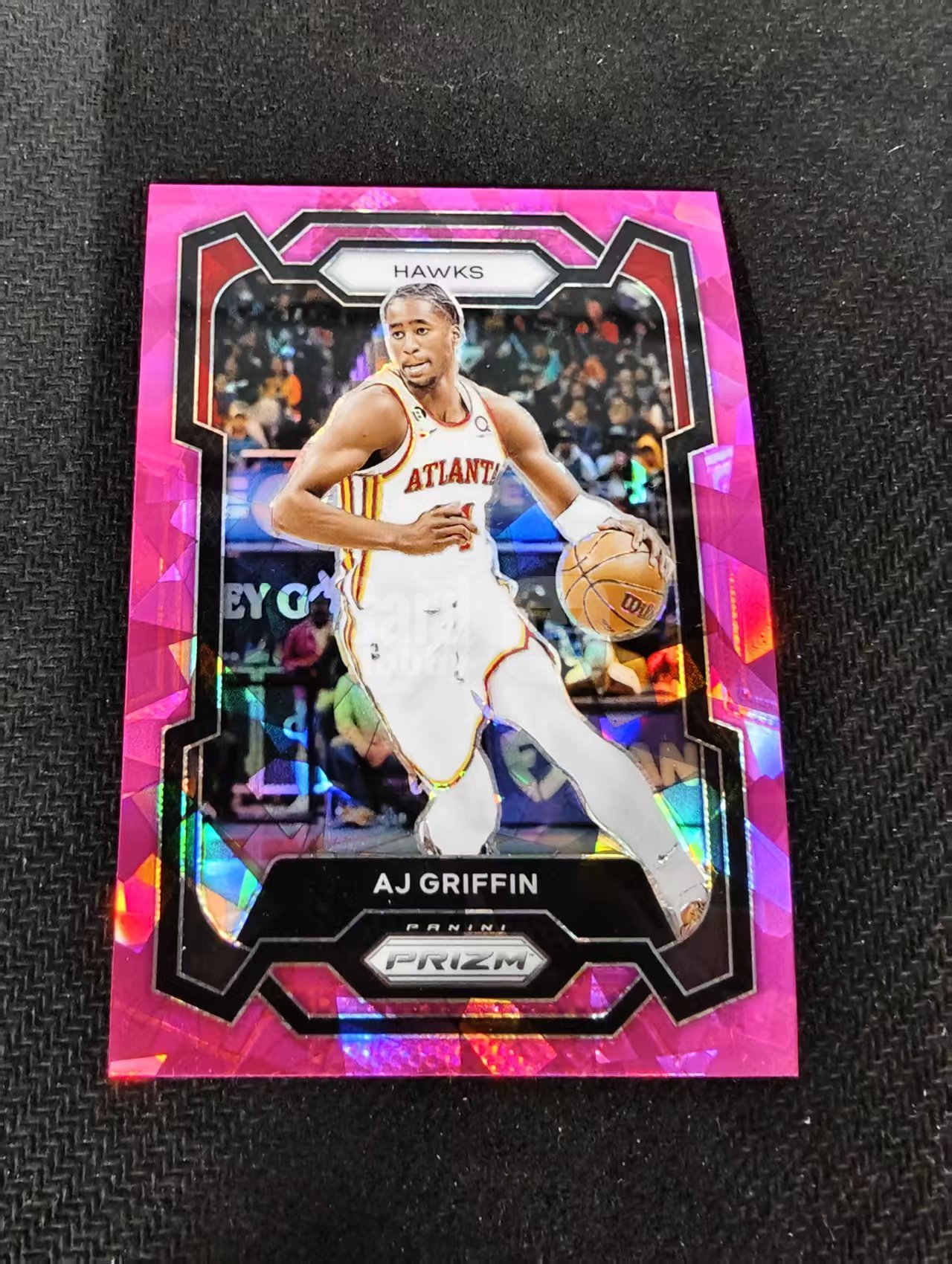 2023-24 Panini Prizm AJ Griffin AJ 格里芬 老鹰 粉碎冰 PZ 划痕 边角瑕疵 #266