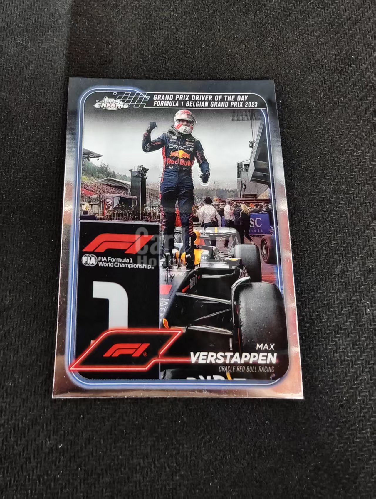 2024 Topps Chrome F1 Max Verstappen 维斯塔潘 红牛 划痕 边角瑕疵 #170