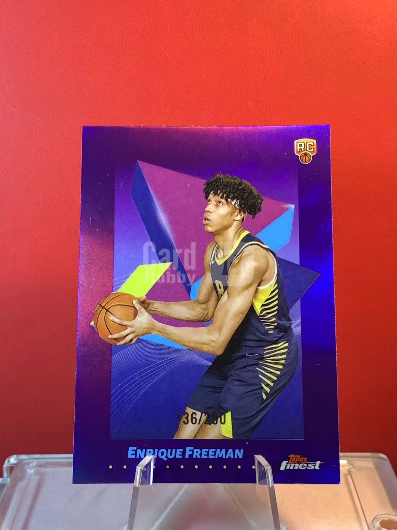 (詹叔代拍) 2024-25 Topps Finest Enrique Freeman 新秀 恩里克 弗里曼 /250编 卡品如图 顺丰寄付 泰山