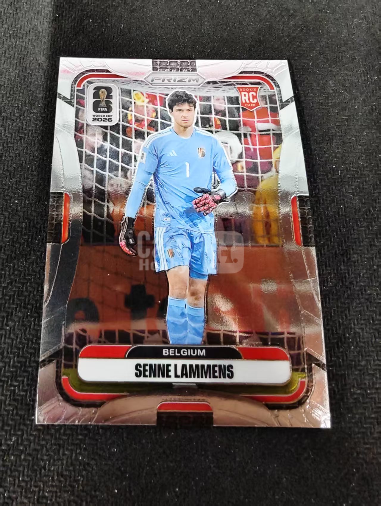 2026 Panini World Cup Prizm Senne Lammens RC 世界杯PZ 比利时 新秀 森内 拉门斯 PZ世界杯 划痕 边角瑕疵#155