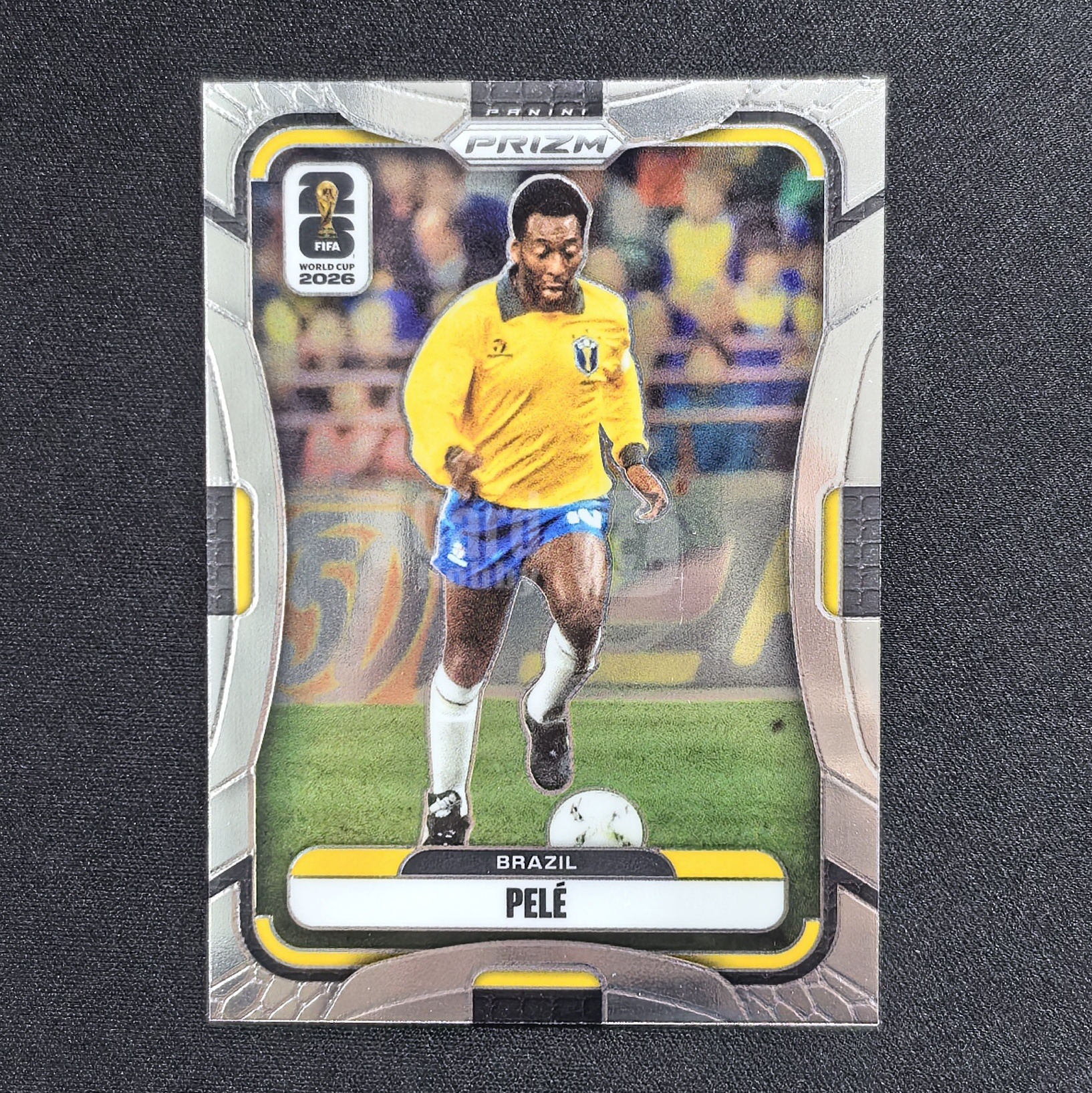 2026 Panini Prizm Pele 贝利 球王 Base 巴西 世界杯PZ 白 BU124