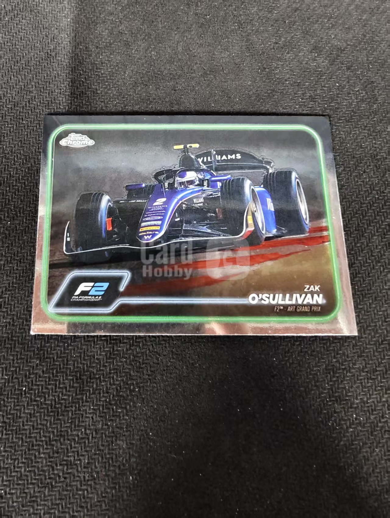 2024 Topps Chrome F1 Zak O'Sullivan 扎克 奥沙利文 F2 划痕 边角瑕疵 #101