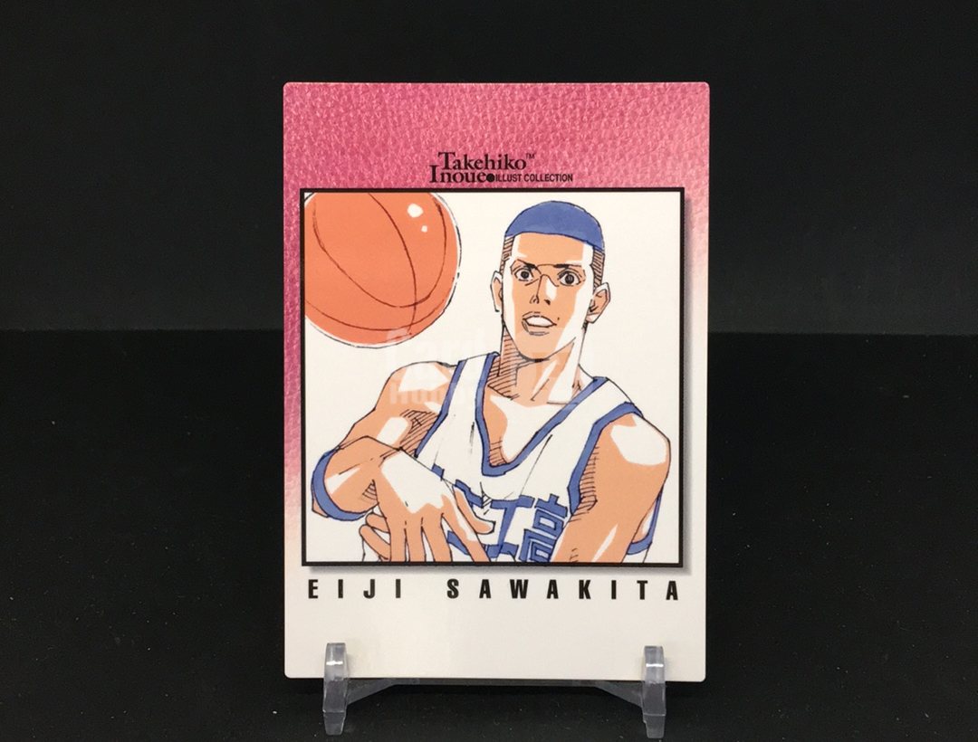 【DC拍卖】4.26CR7 【1998 万代 Carddass Masters 灌篮高手 井上雄彦原画收藏卡 #T16 EIJI SAWAKITA 泽北荣治】