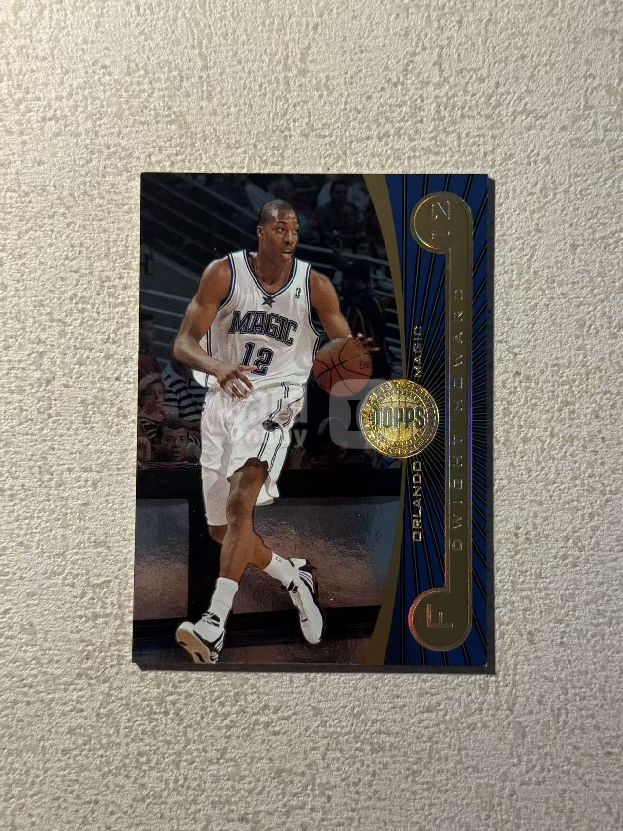2005-06 Topps First Row Dwight Howard 魔术 德怀特 霍华德 魔兽 217/325编 折射 稀有带编老卡 经典选图 收藏必备