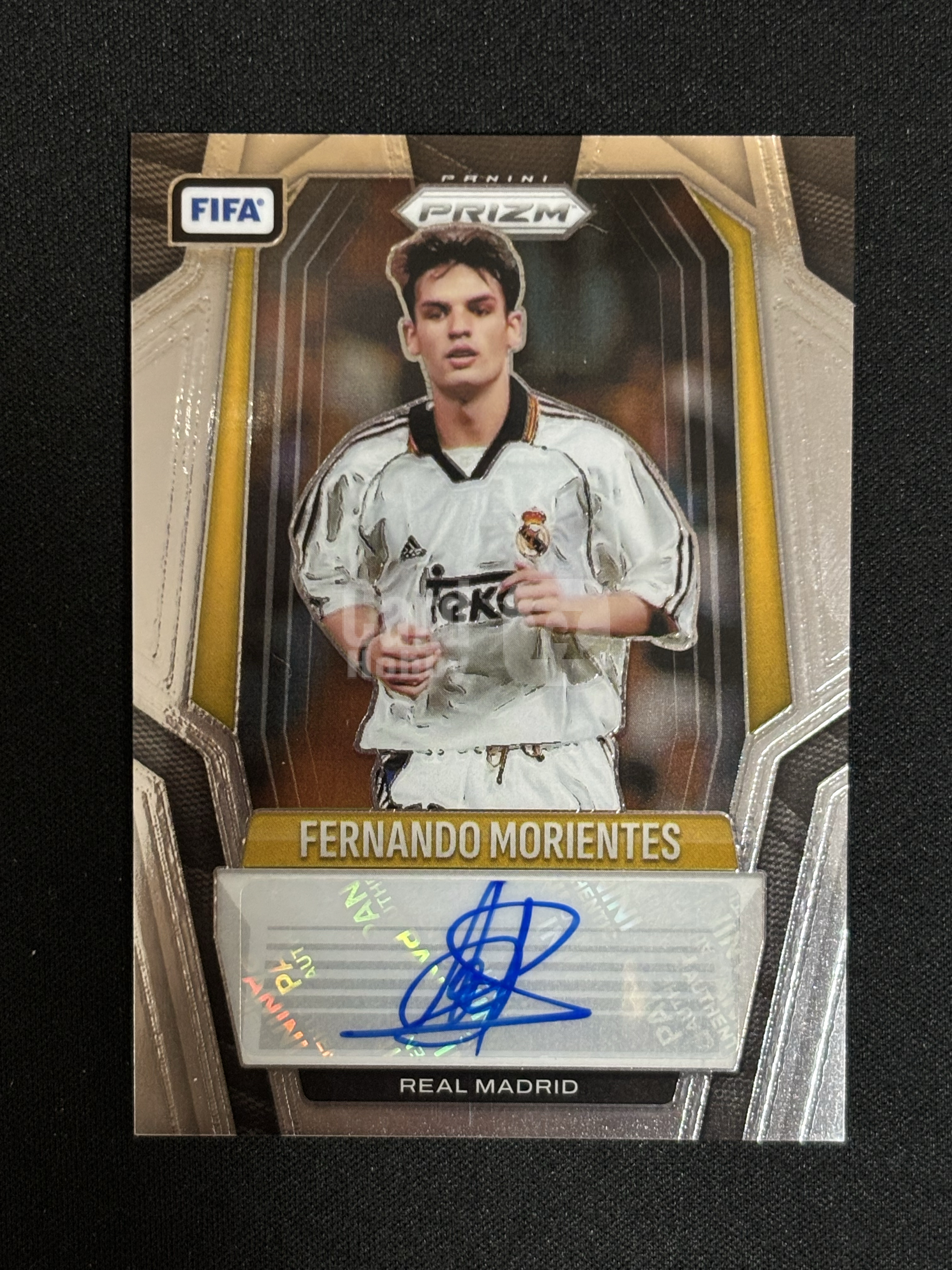 2025-26 Panini Prizm Fernando Morientes FIFA 足球 皇家马德里 皇马 莫伦特斯 签字 卡品如图 - sj