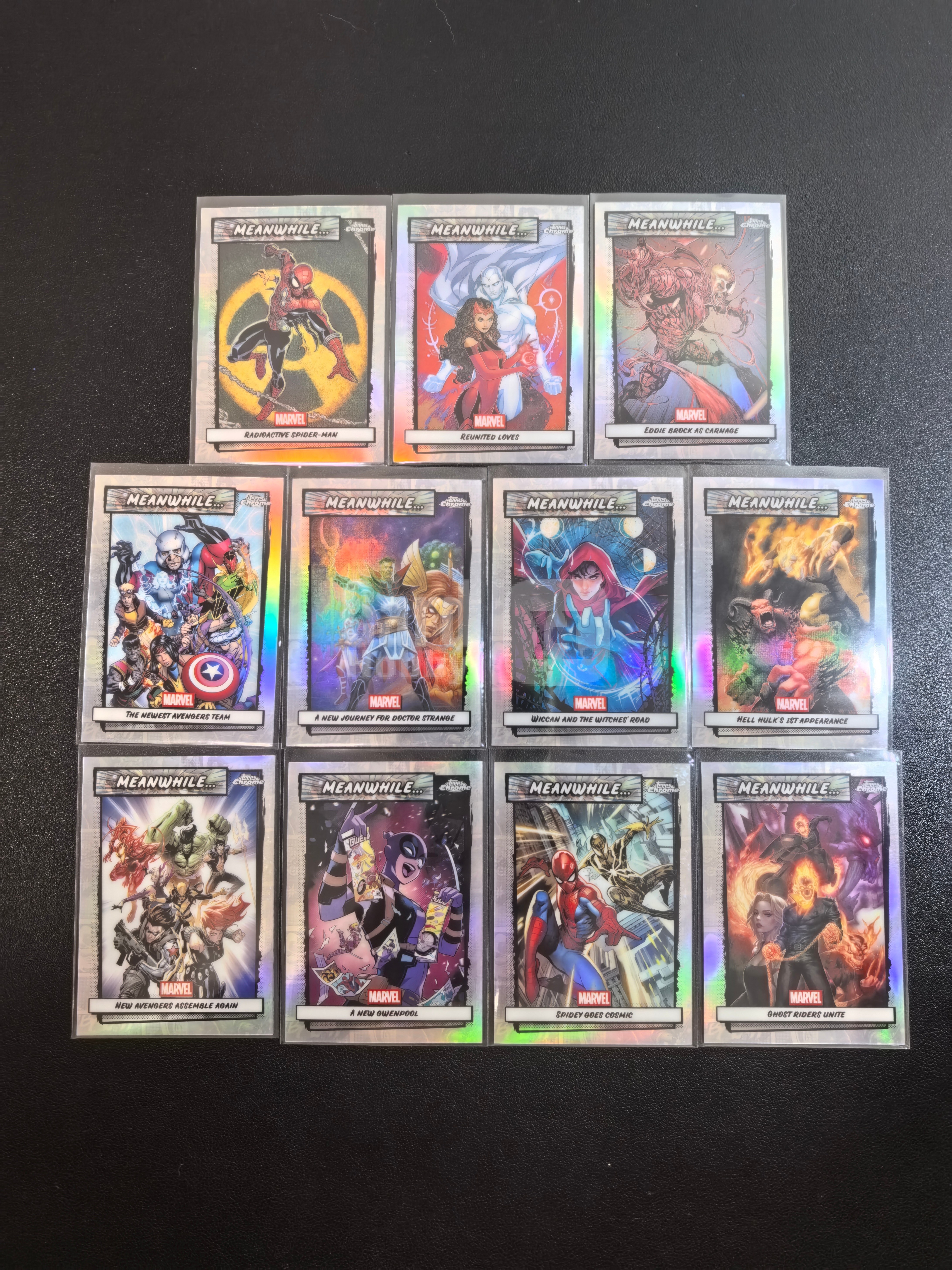 2026 Topps Chrome Marvel 漫威 一图打包 特卡 银折 折射 不包卡品 详情见图 menhi哥6