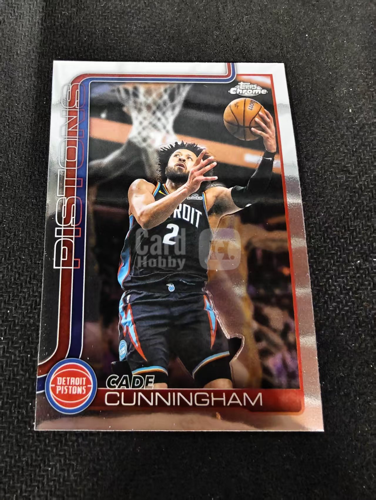 2026 Topps Chrome Update 活塞 CADE CUNNINGHAM 坎宁安 CC 康宁汉姆 TCU 划痕 边角瑕疵 #6
