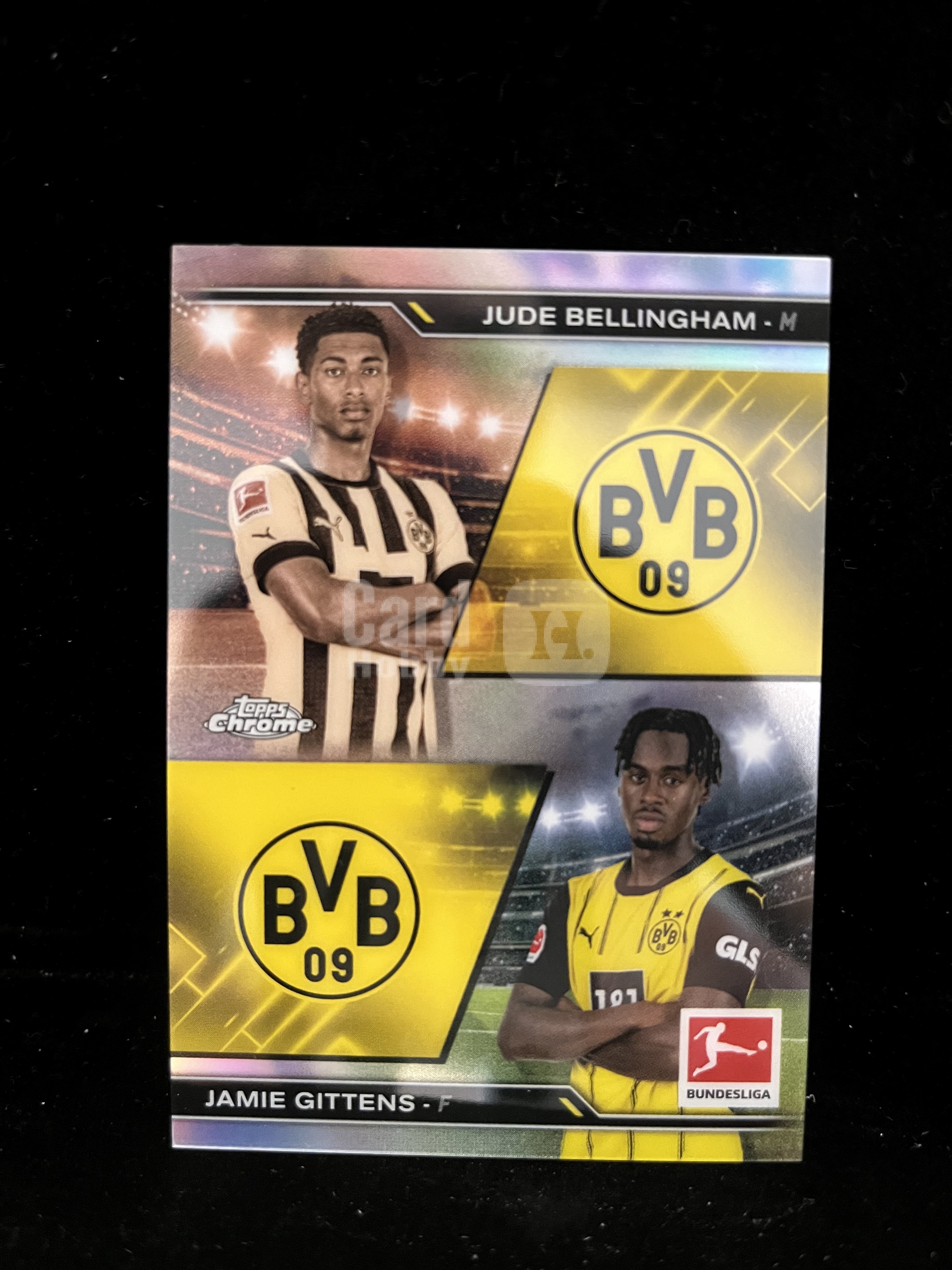 免费代拍 2023 Topps Chrome 德甲 贝林厄姆 / 吉滕斯 Jude Bellingham / Jamie Gittens 折射 卡品如图#B017
