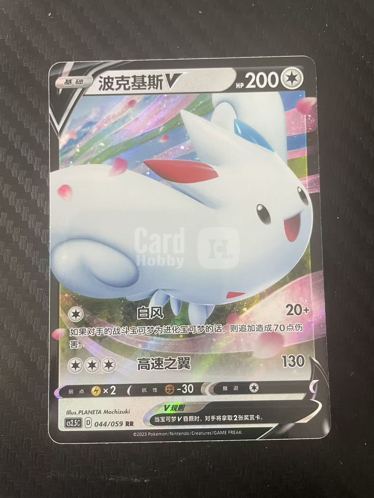 2024 Pokemon TCG 1 波克基斯V chs 宝可梦 简中 木水拍卖 206