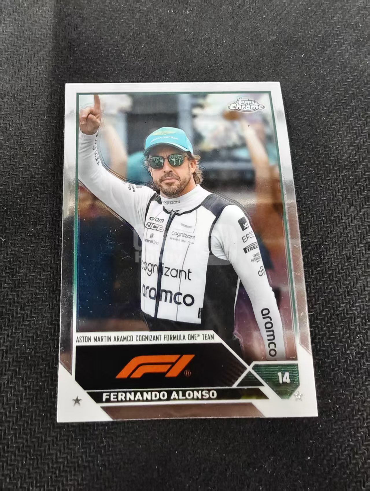 2023 Topps Chrome F1 Fernando Alonso 费尔南多 阿隆索 划痕 边角瑕疵 #34