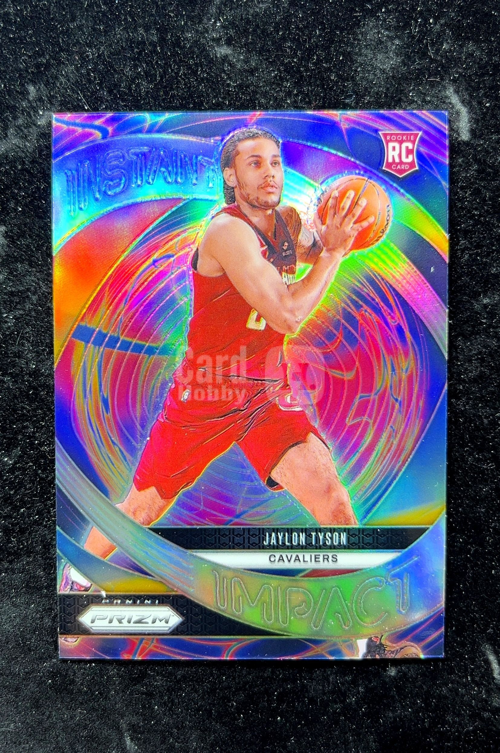【小白1%代卖】2024 Panini Prizm Impact 冲击 Jaylon Tyson 杰伦·泰森 银折 银平行 折射 新秀 RC 卡品如图 高价值 #9 Cleveland 0702