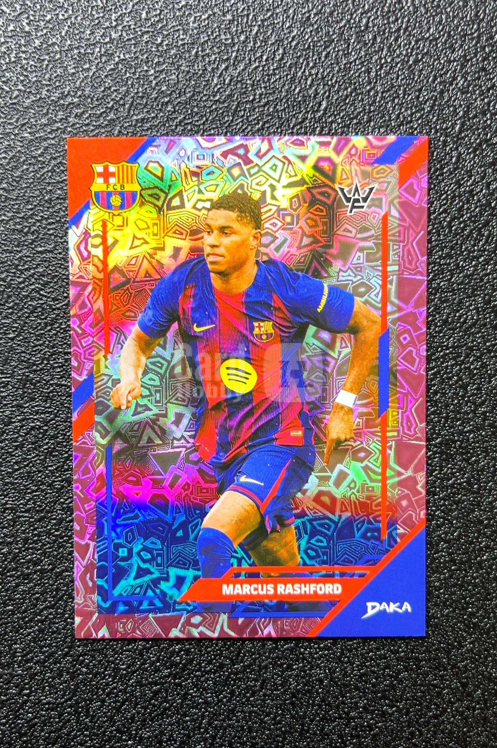 【岛屿拍卖】DAKA MARCUS RASHFORD 马库斯·拉什福德 银折 折射 卡品如图 高价值 #5-B FC BARCELONA 巴塞罗那足球俱乐部 0005#370