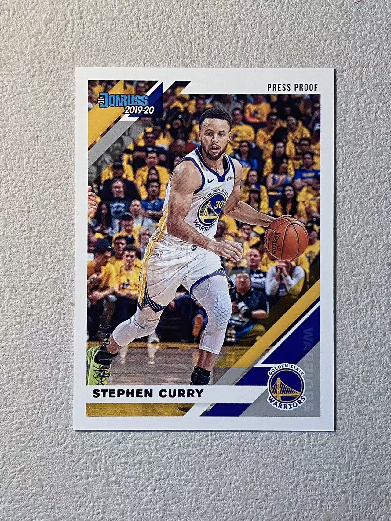 2019-20 Panini Donruss Stephen Curry 杜蕾斯 勇士 斯蒂芬 库里 /199编 经典选图 实卡好看 收藏必备