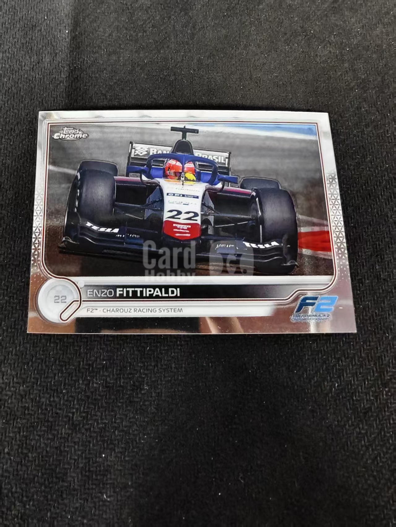 2022 Topps Chrome Enzo Fittipaldi F1 恩佐 菲蒂帕尔迪 F2 划痕 边角瑕疵#147