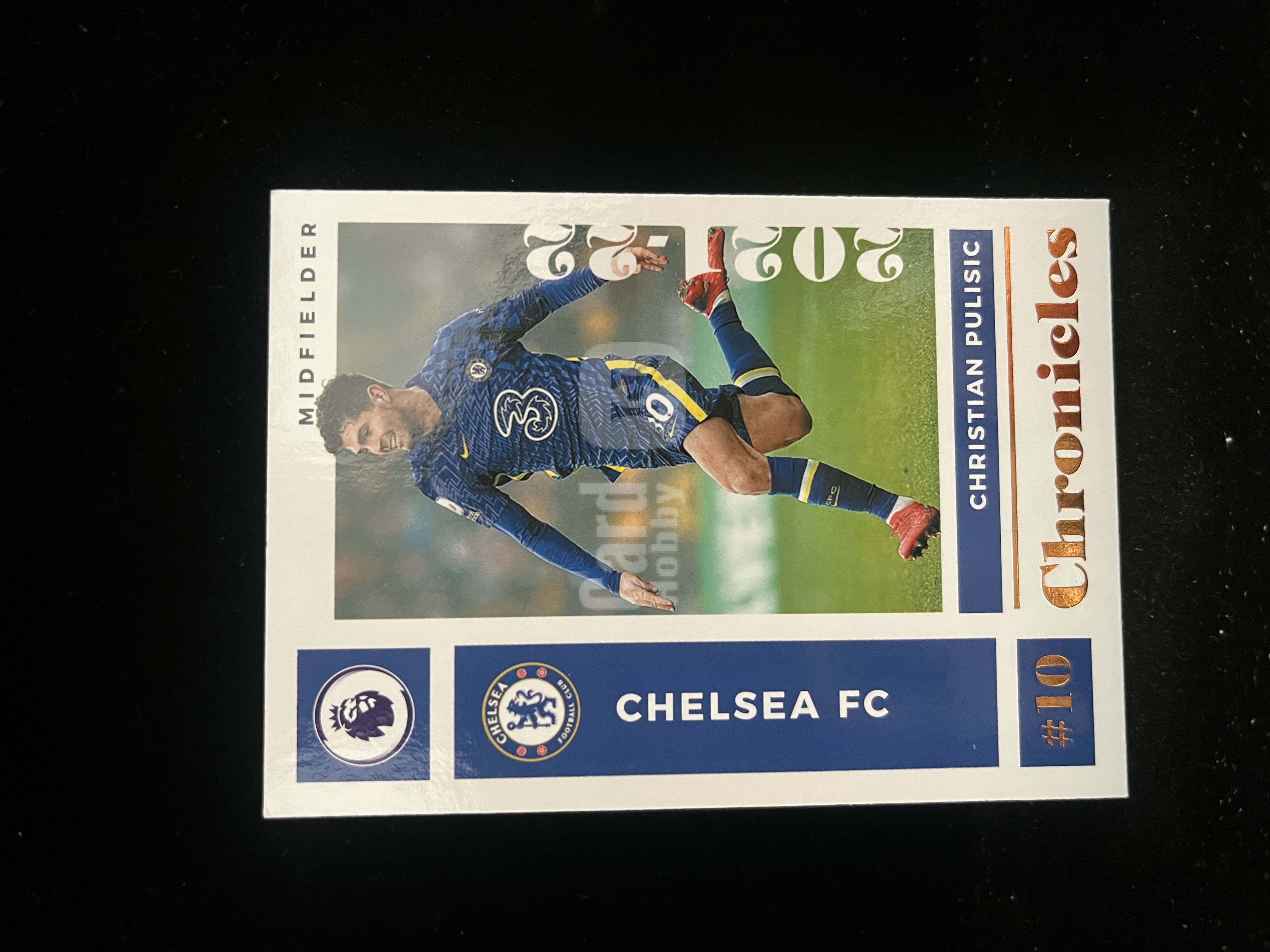 免费代拍 2021 Panini Chronicles 英超 普利希奇 Christian Pulisic 10编 Bronze 卡品如图#A507