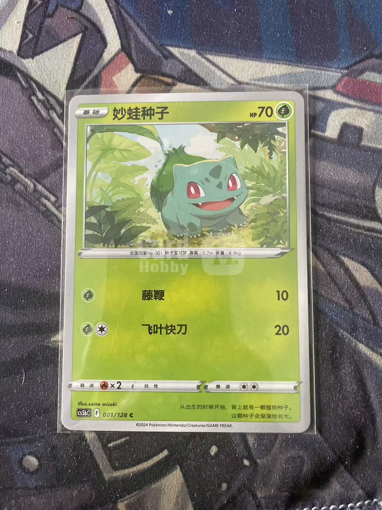 2024 Pokemon TCG 1 妙蛙种子 chs 宝可梦 简中 木水拍卖 204