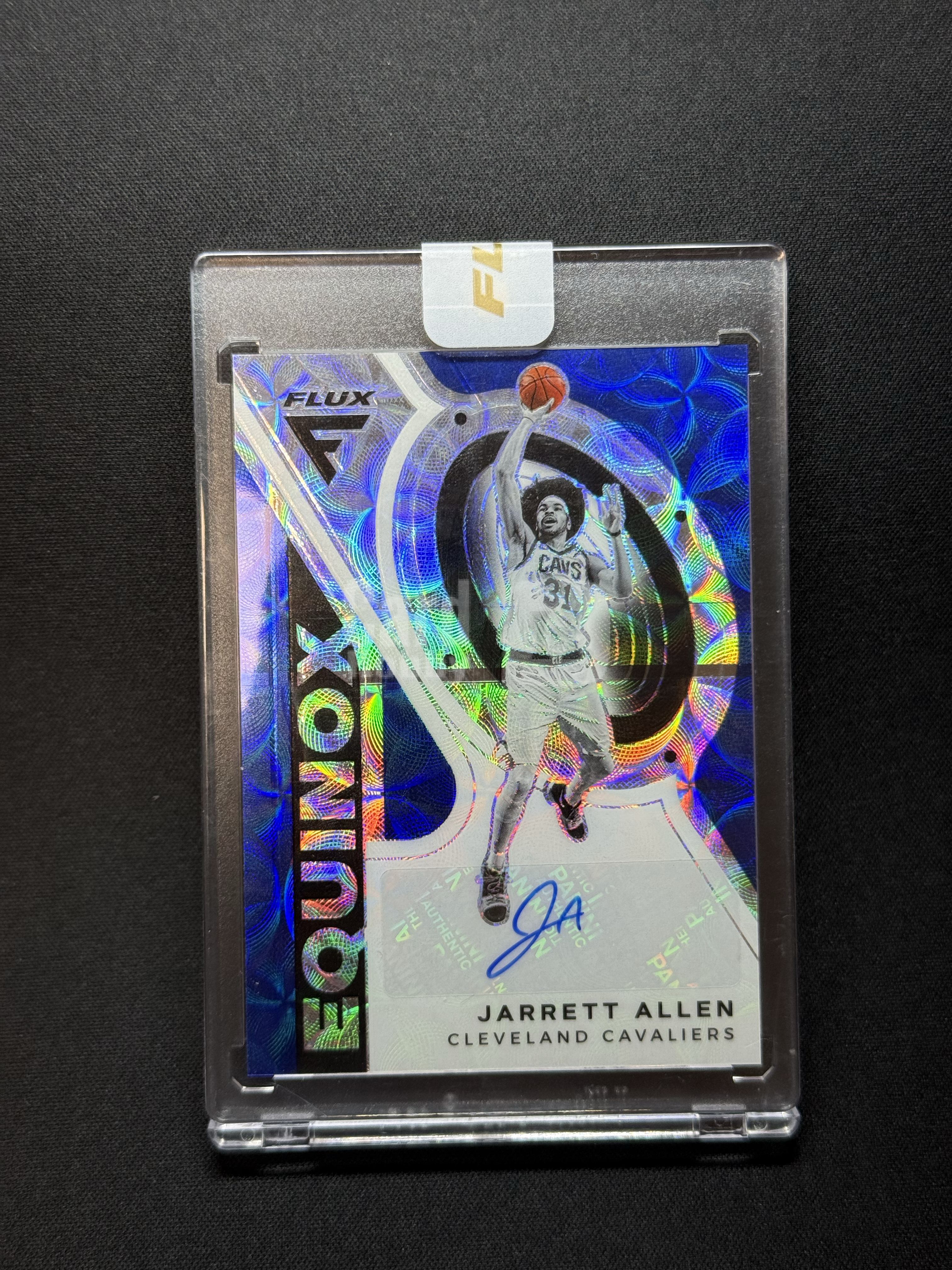 2020-21 Panini Flux Jarrett Allen 【小贝代拍】骑士 贾莱特 阿伦 Equinox签 签字 1/5编 首编 原封砖 超低编 砖瑕疵 拍前看描述 H WAITAK