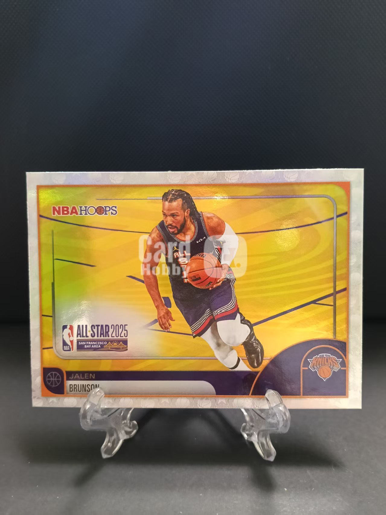 2026 Topps Hoops Jalen Brunson 尼克斯 全明星 杰伦 布伦森 纽约之王 银折 卡品如图