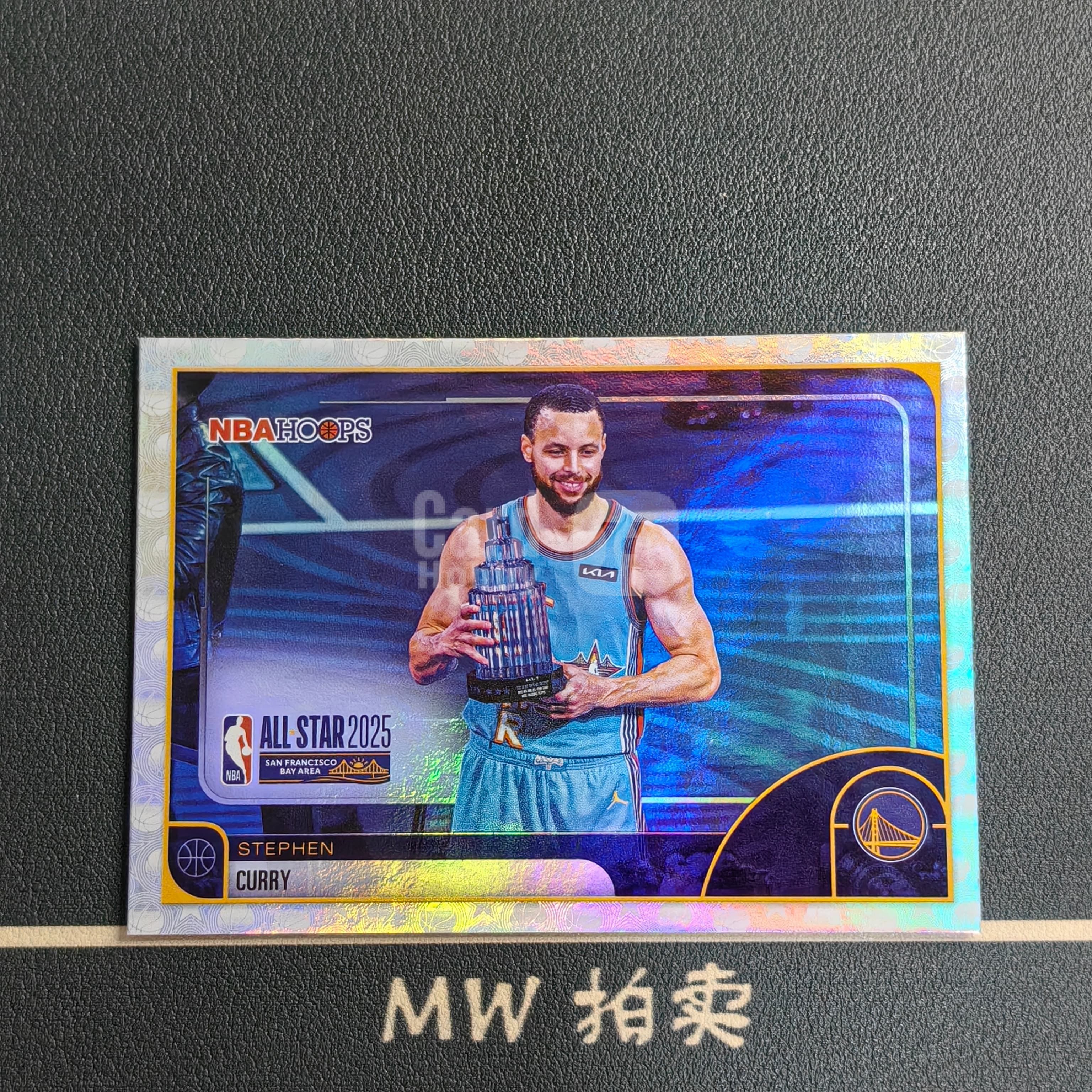 【MW拍卖】 斯蒂芬 库里 2025-26 Topps HOOPS 银折 NBA STEPHEN CURRY 勇士 全明星Base 2 -ZHOU