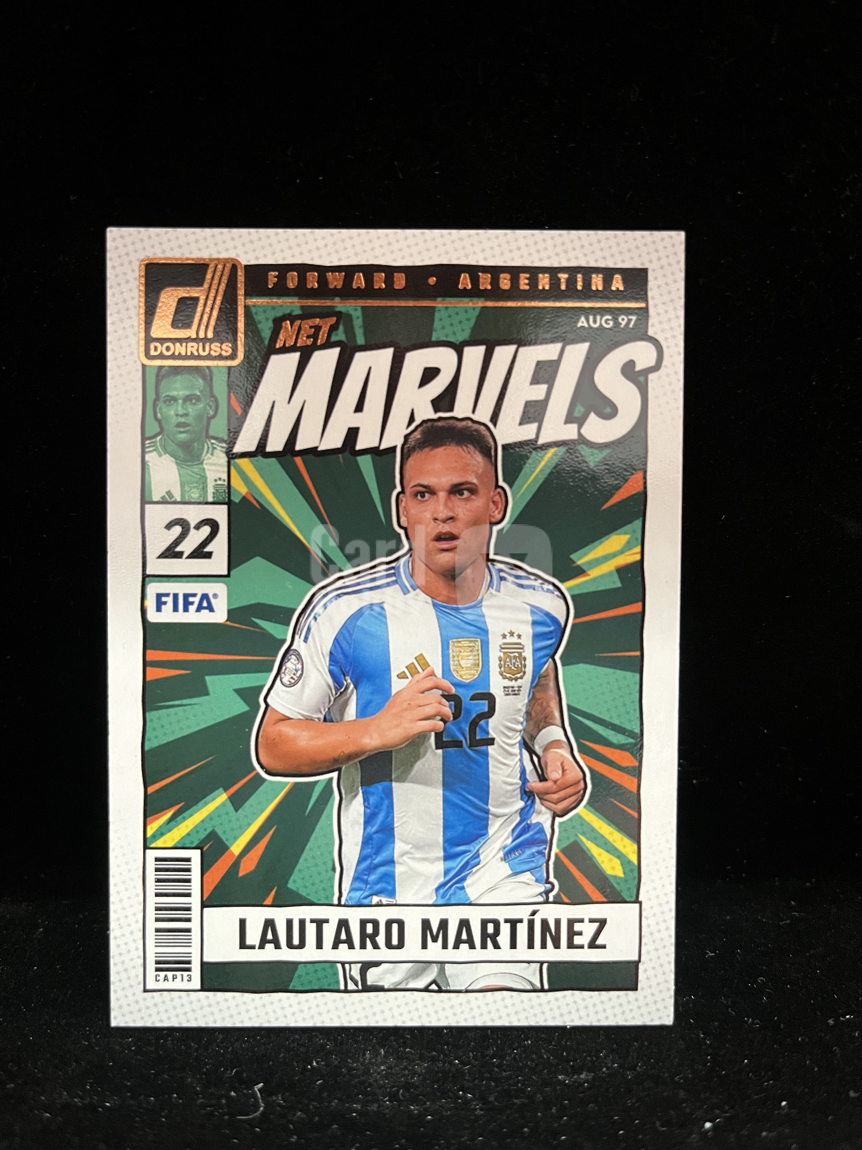 免费代拍 2024 Donruss FIFA 劳塔罗·马丁内斯 Lautaro Martínez 22编 卡品如图#C434