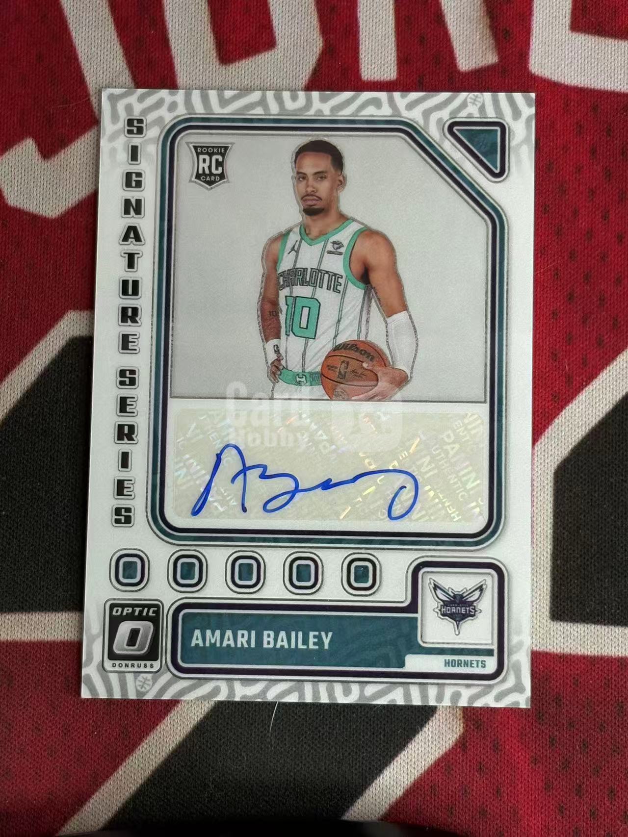 2023-24 PANINI DONRUSS OPTIC Amari Bailey 黄蜂 新秀RC 阿马里贝利 签字卡 新秀签 SS签 专收凑套必备【烂臭嘴拍卖】